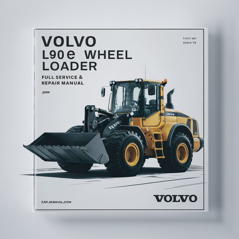 Volvo L90E Wheel Loader Full Service & Repair Manual