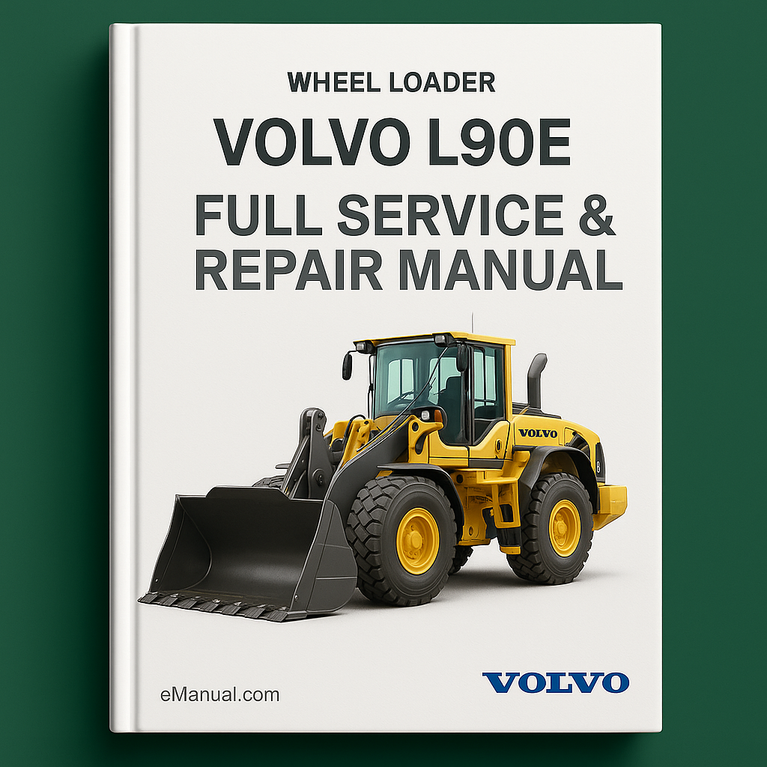 Volvo L90E Wheel Loader Full Service & Repair Manual
