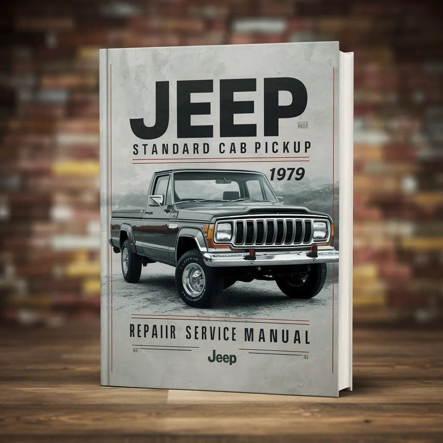 Jeep J10 Standard Cab Pickup 1979 Repair Service Manual PDF Download