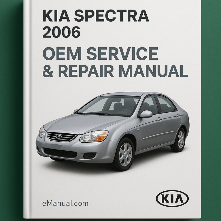 Kia Spectra 2006 Oem Service Repair Manual
