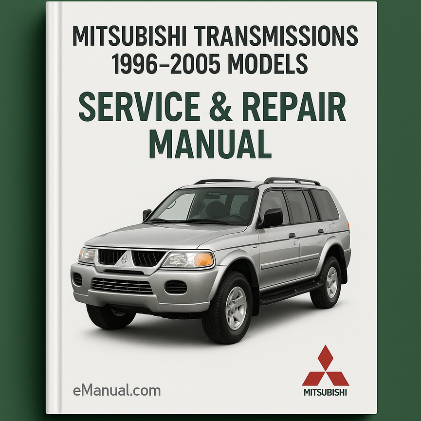 Mitsubishi Transmissions-1996-2005 models Service Repair Manual