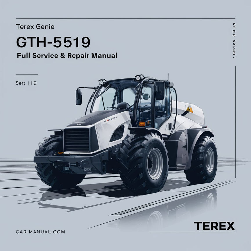 Terex Genie GTH-5519 Manual completo de servicio y reparación Descargar PDF