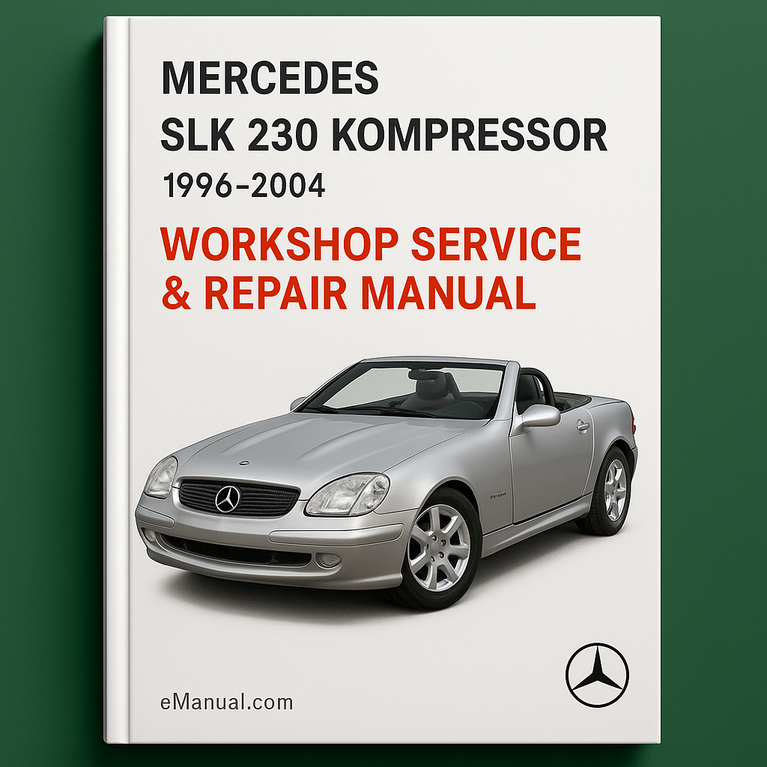 Mercedes SLK 230 Kompressor 1996-2004 Manual Servicio Taller