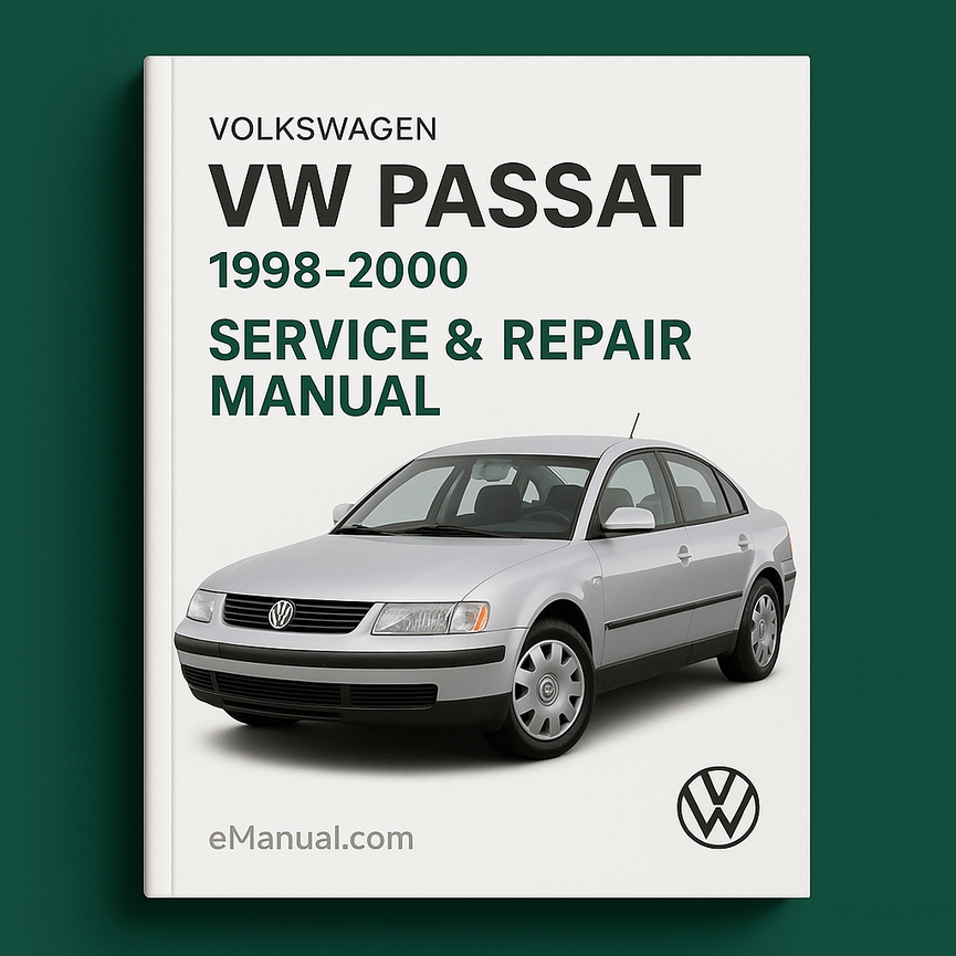 Volkswagen VW PASSAT 1998-2000 Service Repair Manual