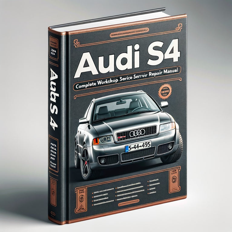 Audi S4 Complete Workshop Service Repair Manual 2003 2004 2005