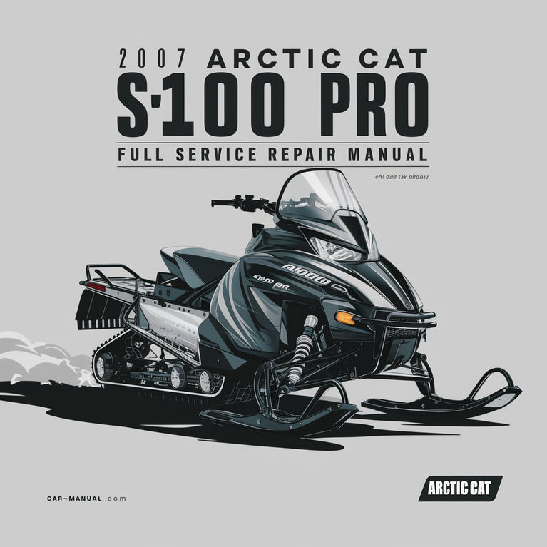 2007 Arctic CAT F1000 SNO PRO Full Service Repair Manual