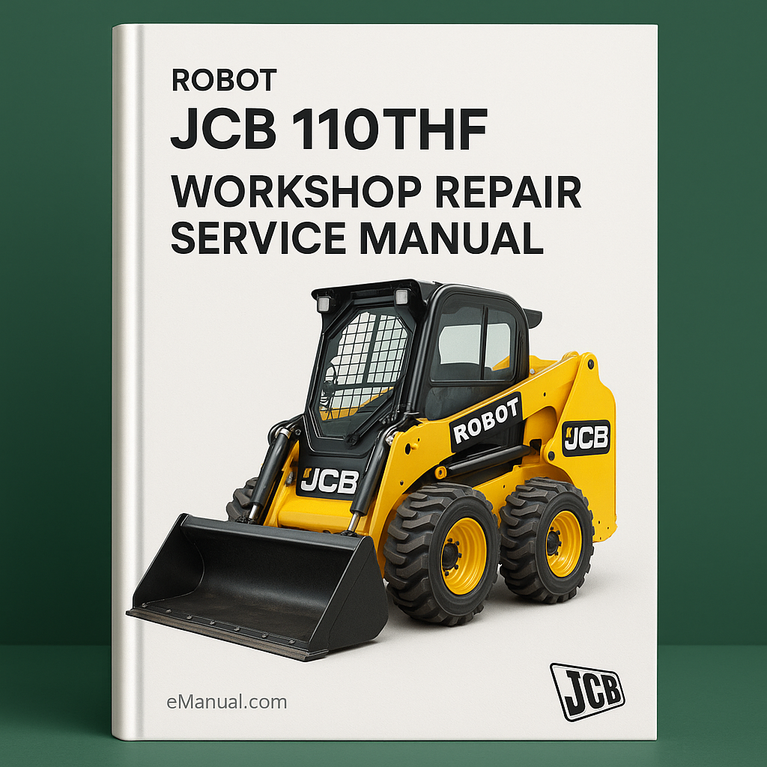 JCB 1110THF Robot Workshop Repair Service Manual