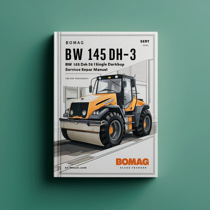 Bomag BW 145 DH-3 BW 145PDH-3 Single Drum Roller Workshop Service Repair Manual Download PDF