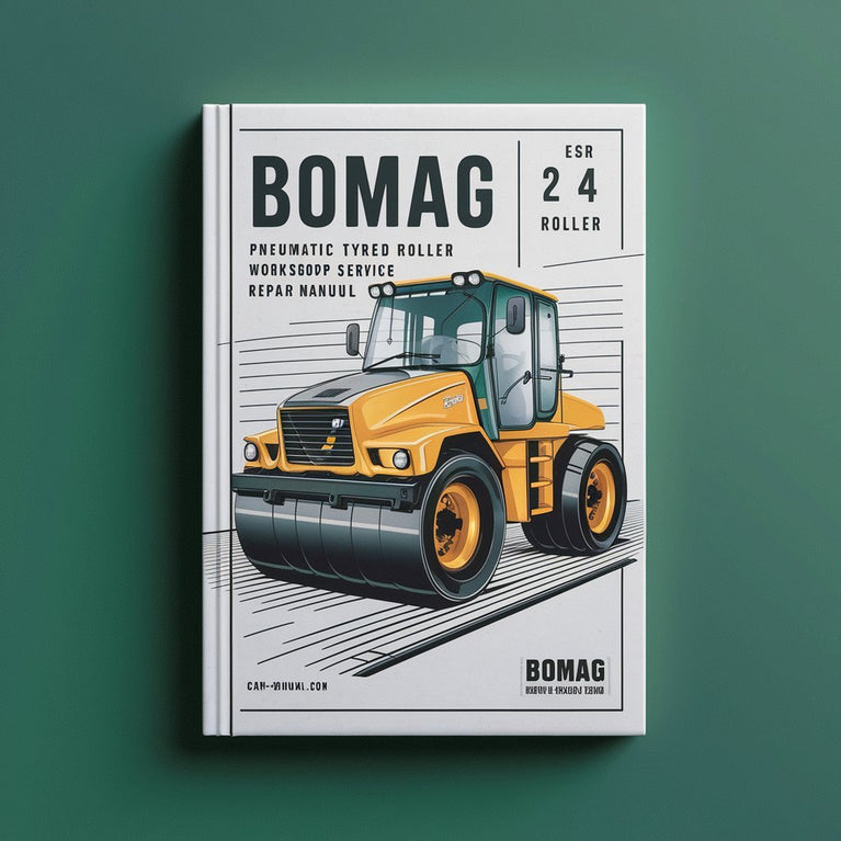 Bomag BW 24 R Pneumatic Tyred Roller Workshop Service Training Repair Manual Download PDF