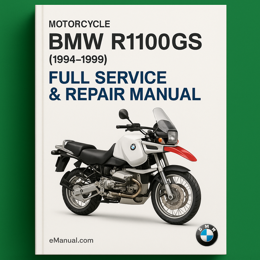 BMW R1100GS (1994-1999) Full Service Repair Manual