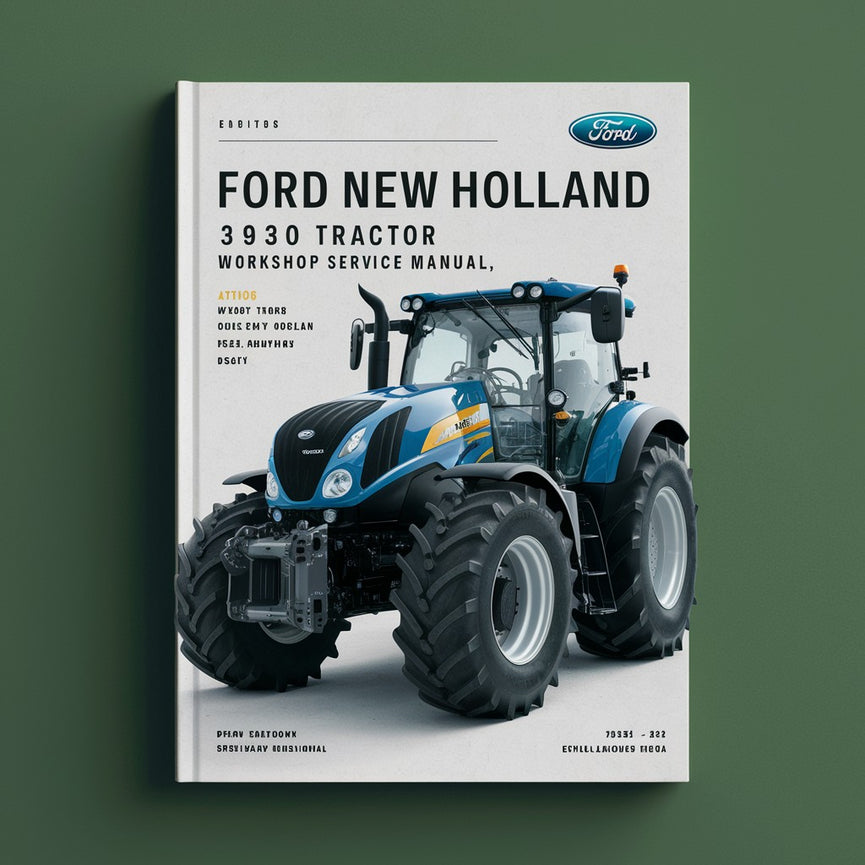 Ford New Holland 3930 Tractor Workshop Service Repair Manual