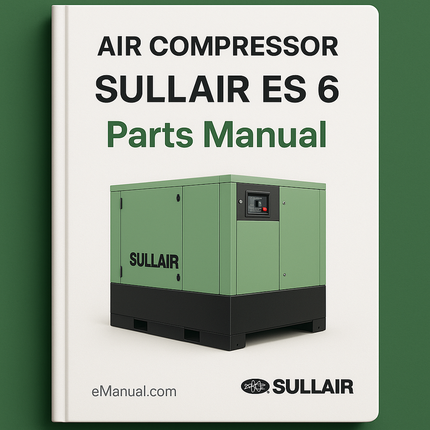 SULLAIR ES 6 AIR COMPRESSOR Parts Manual