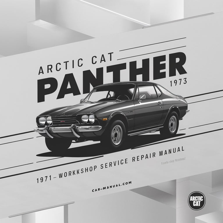 Arctic Cat Panther 1971-1973 Workshop Service Repair Manual