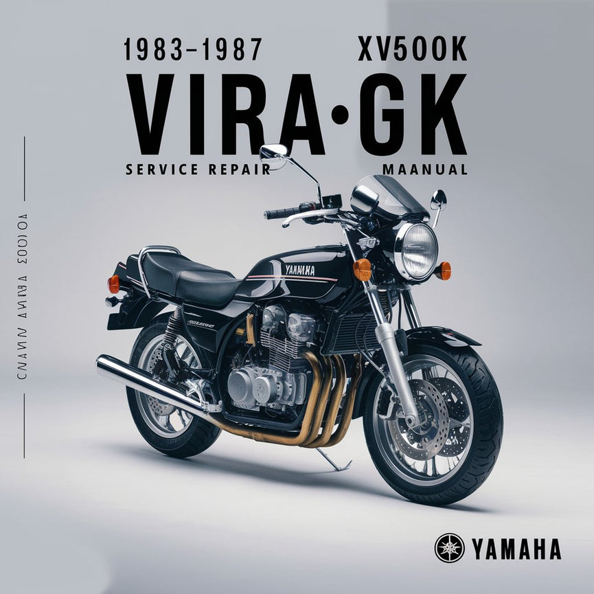 1983-1987 Yamaha XV500K Virago Service Repair Manual (Free Preview Perfect for the DIY person) PDF Download
