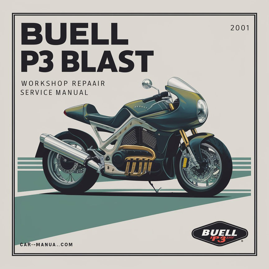 Buell P3 Blast Motorcycle Workshop Repair Service Manual