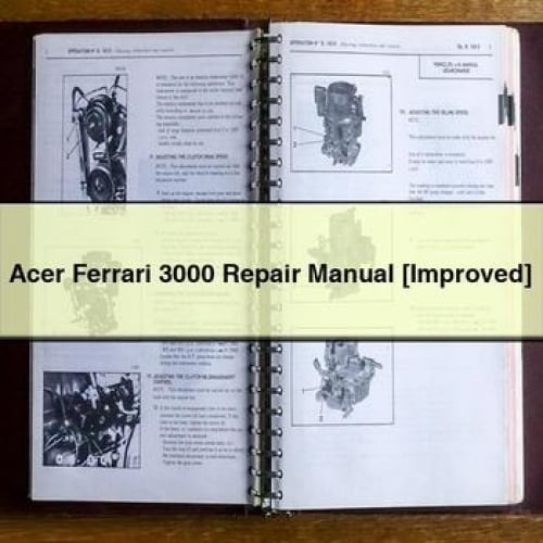 Acer Ferrari 3000 Repair Manual [Improved]