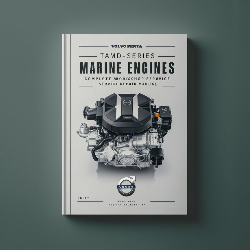 Volvo Penta TAMD Series Diesel Marine Engines Complete Workshop Service Repair Manual