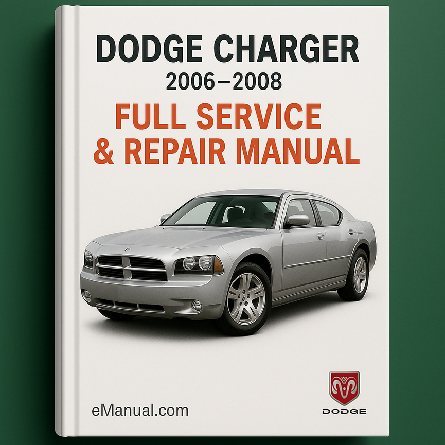 DODGE CHARGER 2006-2008 Full Service Repair Manual