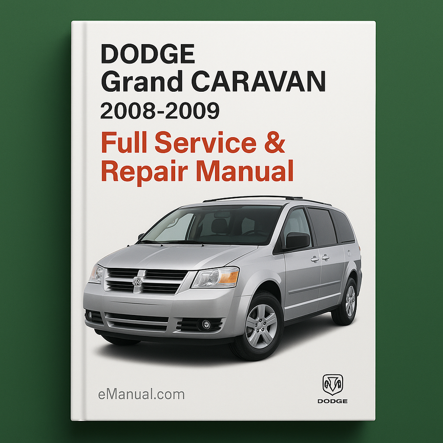 DODGE Grand CARAVAN 2008-2009 Full Service Repair Manual