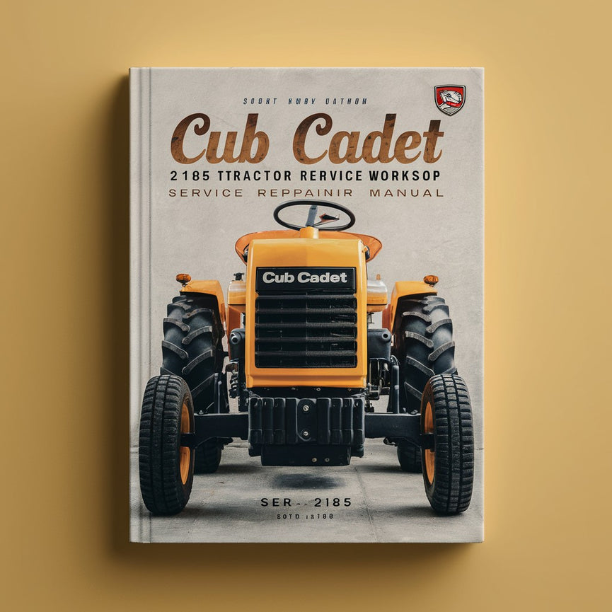 Cub Cadet 2185 Tractor Service Repair Workshop Manual