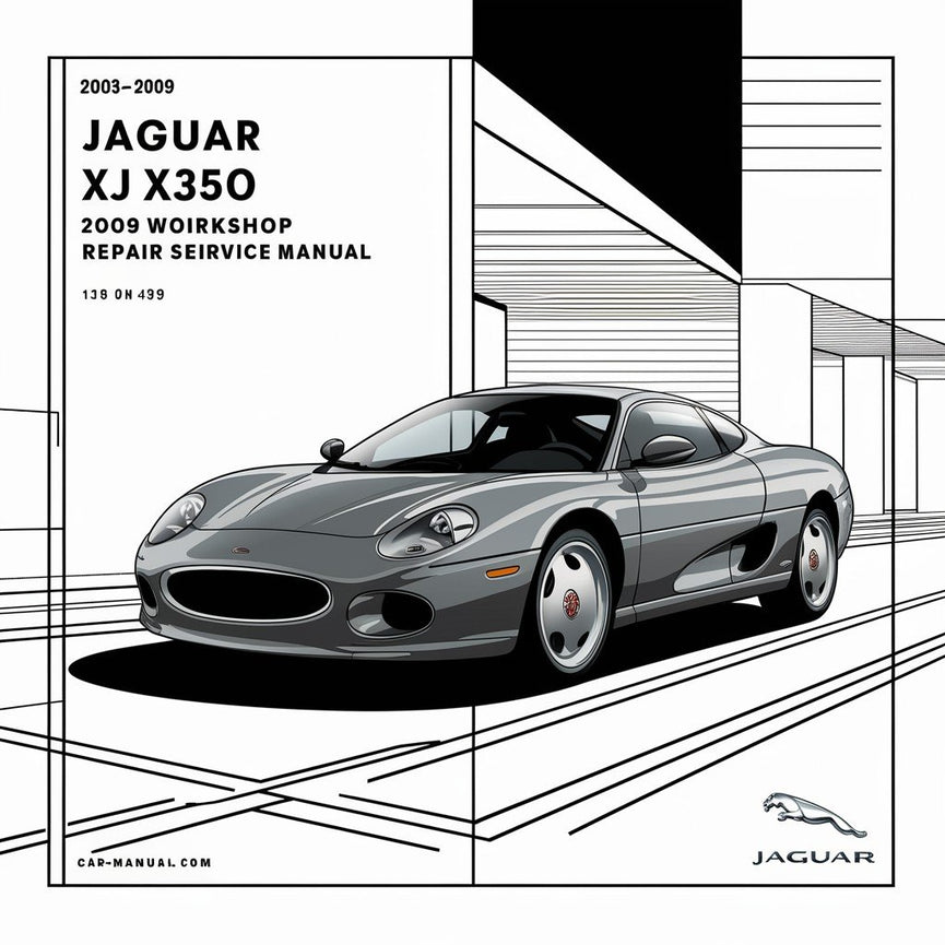Jaguar XJ X350 2003-2009 Workshop Repair Service Manual PDF Download