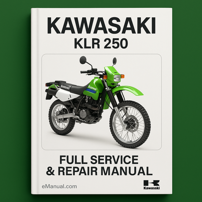 KAWASAKI KLR 250 Full Service Repair Manual
