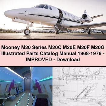 Mooney M20 Series M20C M20E M20F M20G Illustrated Parts Catalog Manual 1968-1976-Improved-PDF