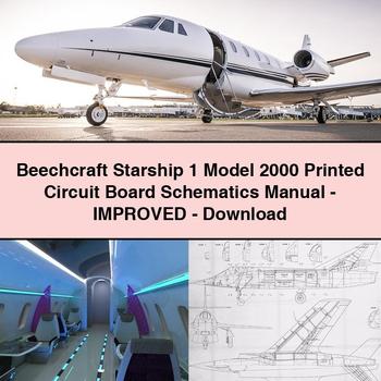 Beechcraft Starship 1 Model 2000 Printed Circuit Board Schematics Manual-Improved-PDF