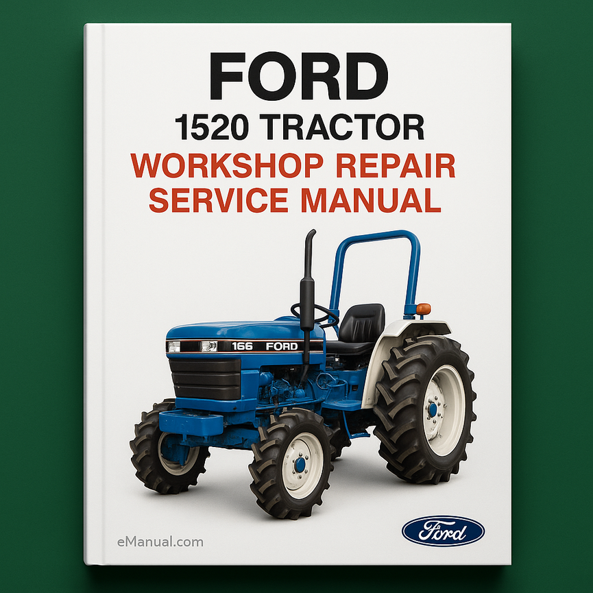 Ford 1520 Tractor Workshop Repair Service Manual