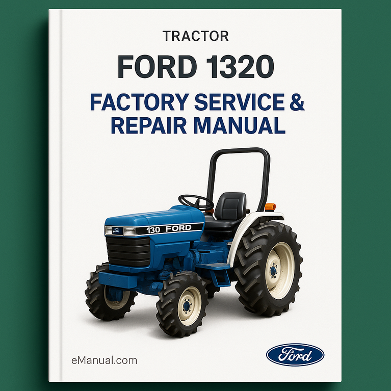 Ford 1320 Tractor Factory Service Repair Manual