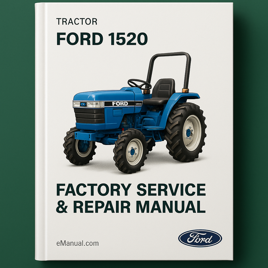 Ford 1520 Tractor Factory Service Repair Manual