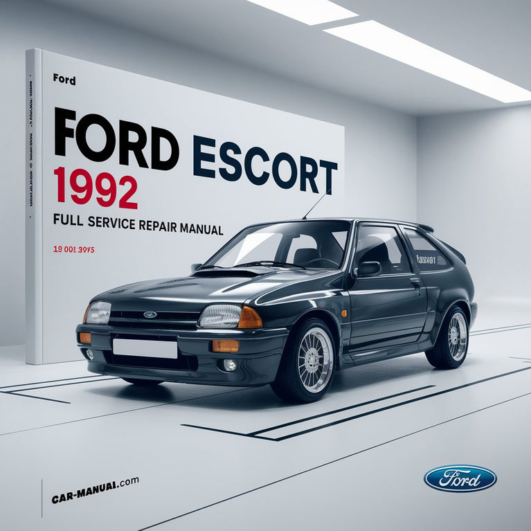 Ford Escort 1992 Manual de reparación de servicio completo Descargar PDF