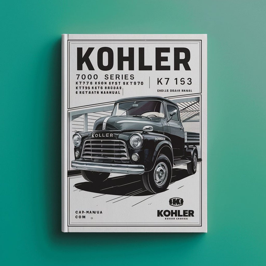 Kohler 7000 Series KT715 KT725 KT730 KT735 KT740 KT745 Engine Service & Repair Manual PDF Download