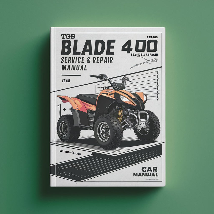 Manual de servicio y reparación de ATV TGB BLADE 425/400 - Descargar PDF