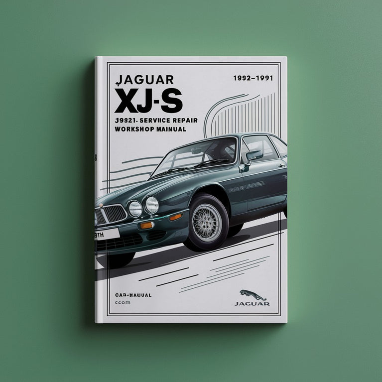 Jaguar XJ-S 3.6L 1982-1991 Service Repair Workshop Manual