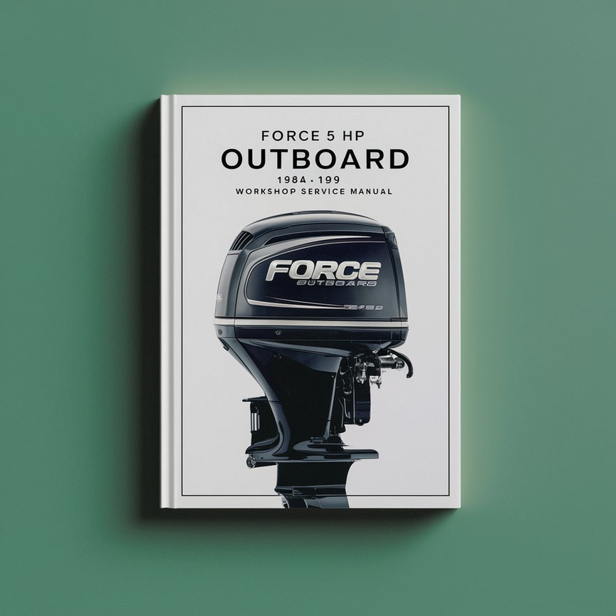 Force 50 HP Outboard 1984-1999 Workshop Service Repair Manual