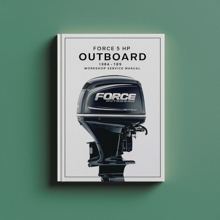 Force 50 HP Outboard 1984-1999 Workshop Service Repair Manual PDF Download