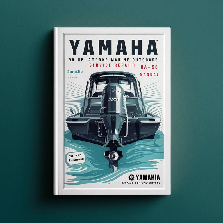 Yamaha 90 HP 2 stroke Marine Outboard 84-96 Service Repair Manual