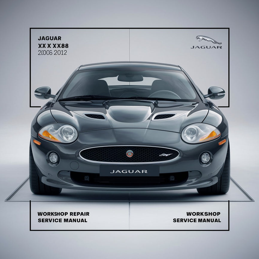 Jaguar XK XK8 2006-2012 Workshop Repair Service Manual