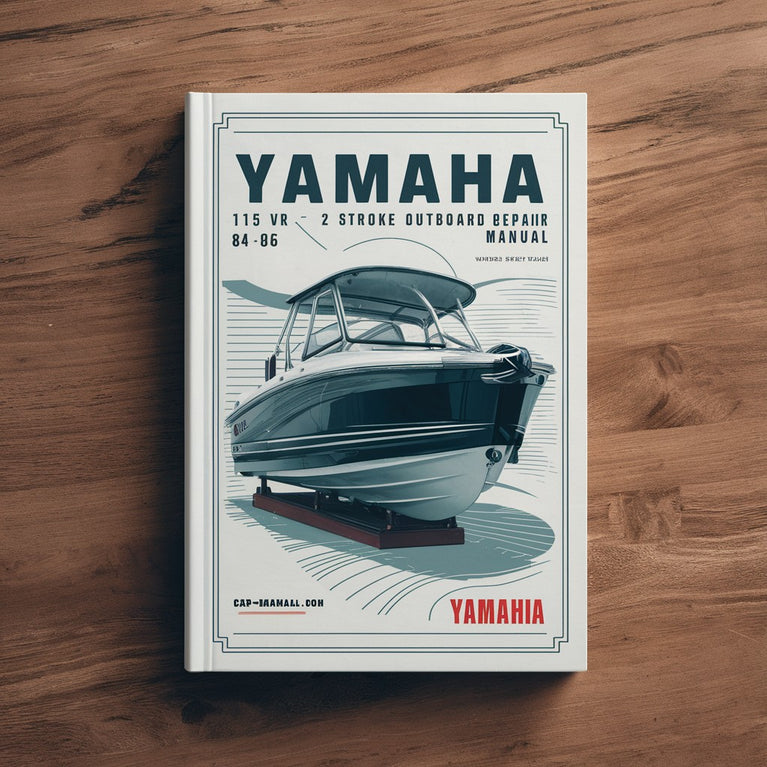 Yamaha 115 HP V4 2 stroke Outboard 84-96 Service Repair Manual