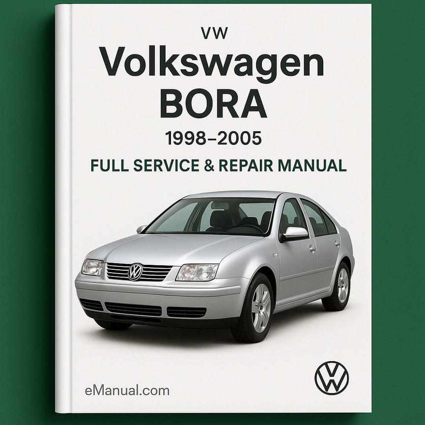 VW Volkswagn BORA 1998-2005 Full Service Repair Manual