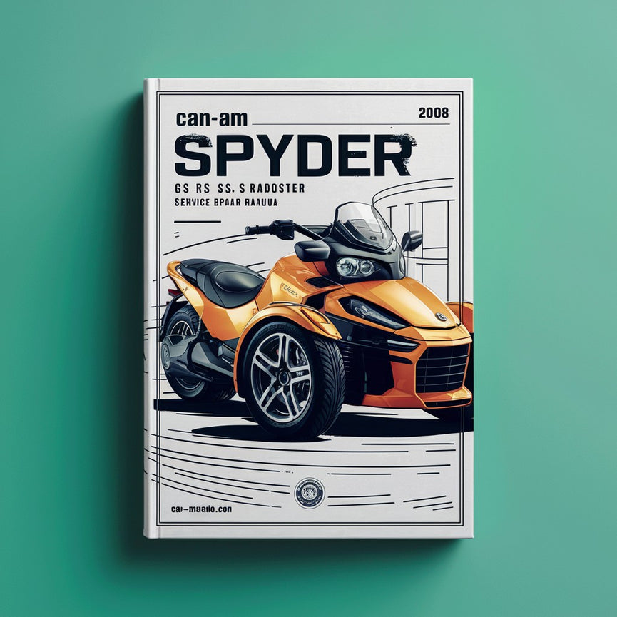 Can-Am 2008-2011 Spyder GS RS RS-S Roadster Service Repair Manual PDF Download