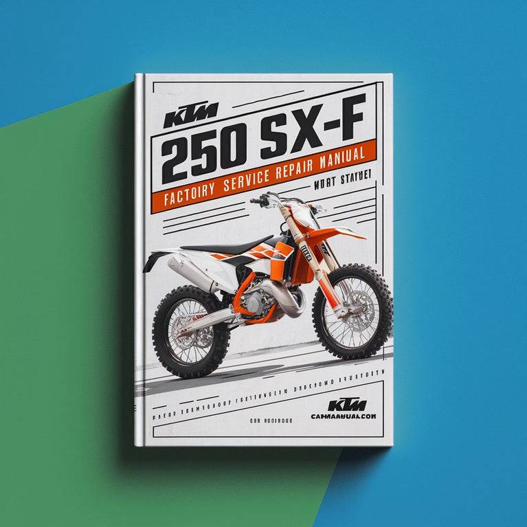 KTM 250 SX-F 2012 Manual de Reparación Servicio de Fábrica Descargar PDF