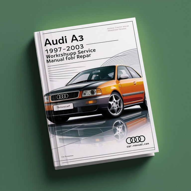 Audi A3 1997-2003 Manual de Servicio de Taller para Reparación Descargar PDF