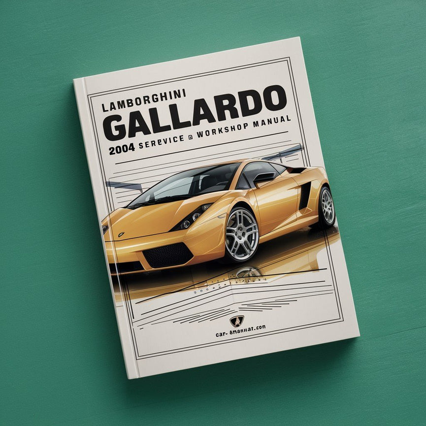 Lamborghini Gallardo 2004 Service Repair Workshop Manual PDF Download