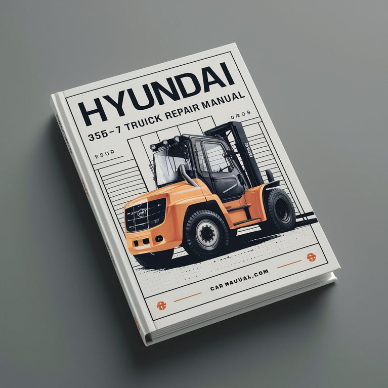 HYUNDAI 35DF-7 FORKLIFT Truck Service Repair Manual - Download PDF