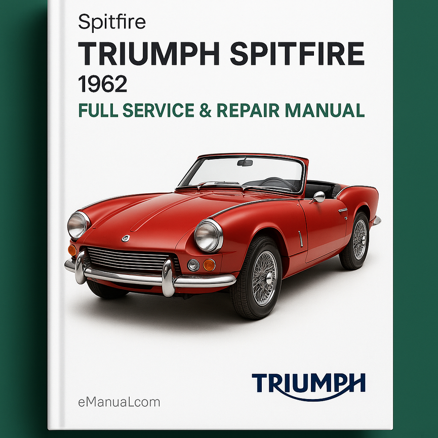 Triumph Spitfire 1962 Full Service Repair Manual