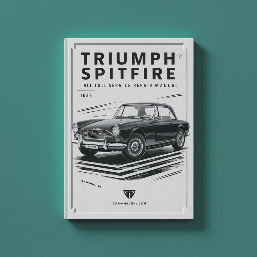 Triumph Spitfire 1963 Komplettes Service-Reparaturhandbuch PDF-Download