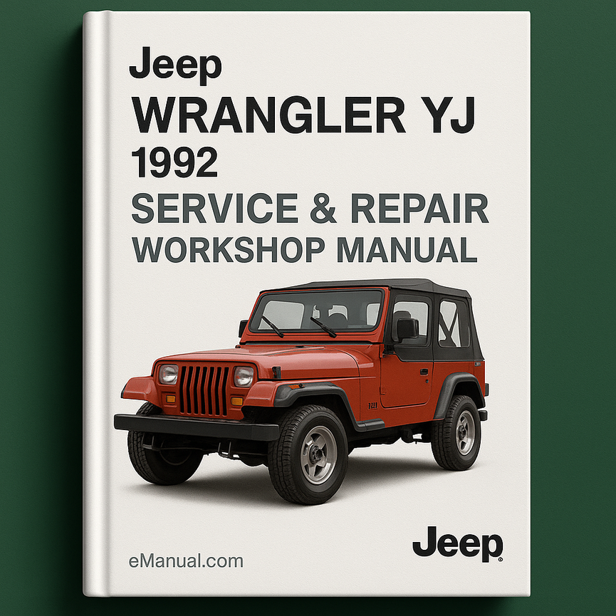Jeep Wrangler YJ 1992 Service Repair Workshop Manual