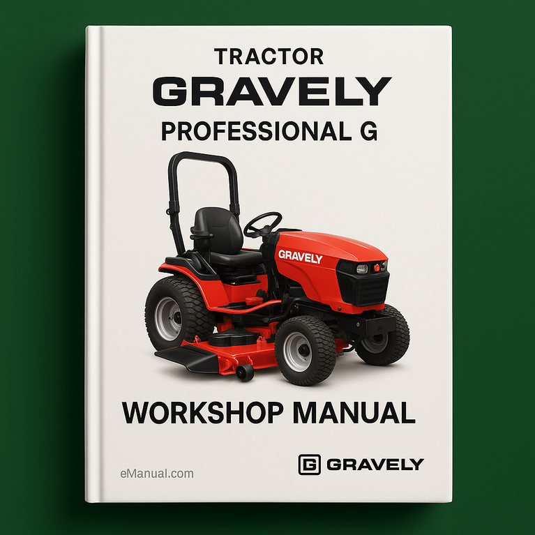 Gravely Professional G Tractor Service & Repair Workshop Manual